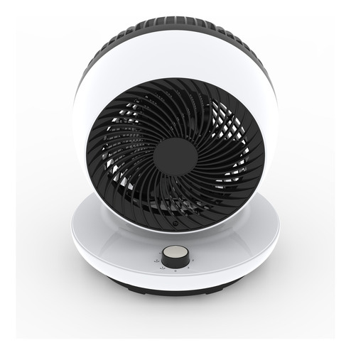 Domina El Clima Ventilador Aeolus Oscilación & Estilo Único Cantidad De Aspas 3 Estructura Blanco Aspas Negro Diámetro 20 Cm Material De Las Aspas Plástico