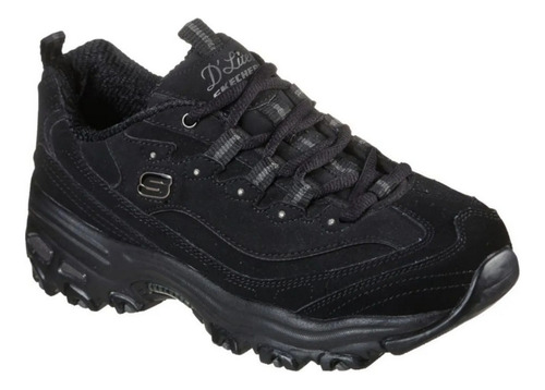 Zapatillas Running Skechers Dlites Play On 11949-bbk Negro