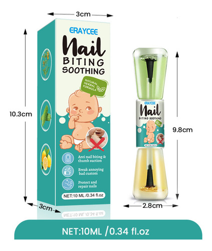 3nail Care Help Stop Putting Fingers In Mouth Bitter Taste