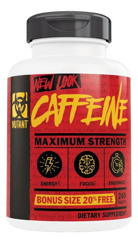 Cafeina 200mg Por 200 Tabletas Allmax-caffeine +envio Gratis