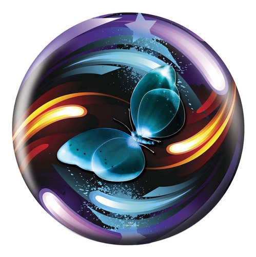 Mariposa Swirl Exclusive Bola Bolo By Bowlerstore