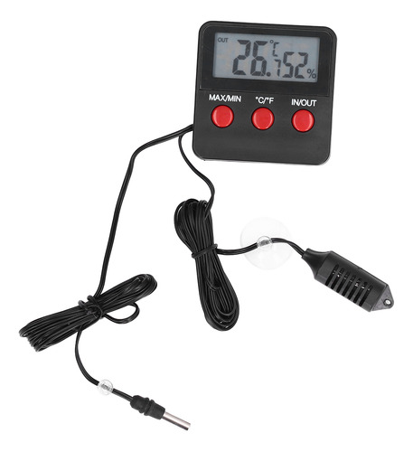 Medidor De Temperatura Y Humedad, Mini Termómetro Digital