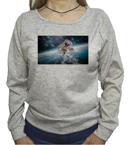 Buzo Lanilla Astronauta Universo Estrellas Planetas N3