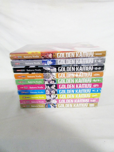 Mangás Golden Kamuy Vols. 1 Ao 10, Ed. Especial Em Português (Usado)