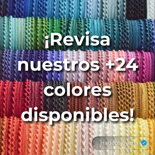 Rollo Hilo Chino 0.8mm Insumo De Bisutería Todo Los Colores Aquamarina