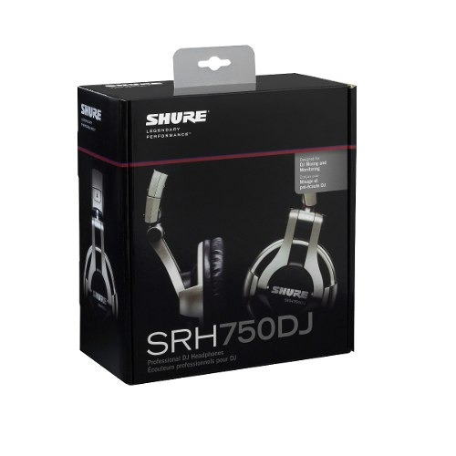 Shure Srh750dj Auriculares Profesionales