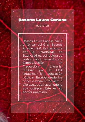 Imagen 2 de 10 de El Filo De Las Cosas De Rosana Laura Canosa
