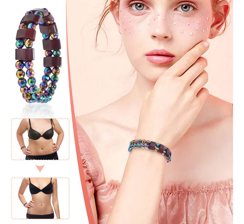 Nuevo Pulsera En Forma De Corazón De Piedra Emperatriz De