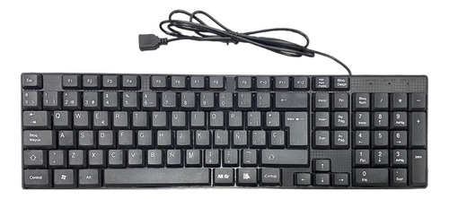 Teclado Multimedia Usb Para Pc En Español Letra Ñ