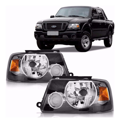 Juego Optica P/ Ford Ranger 2004 2005 2006 2007 2008 2009