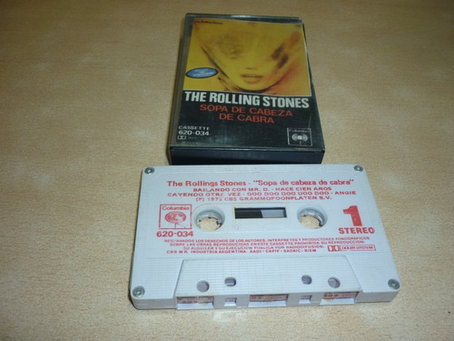 Rolling Stones Sopa De Cabeza De Cabra Cassette Excelente