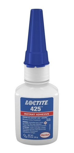 Fijador Tornillos Plásticos Loctite 425 20gr 19800020