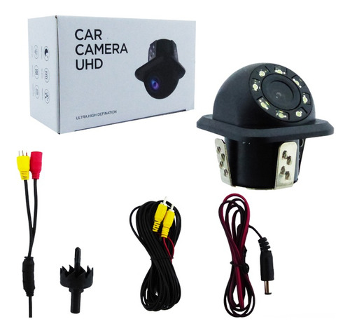 Camara De Retroceso Auto Angular Embutida Con Led.