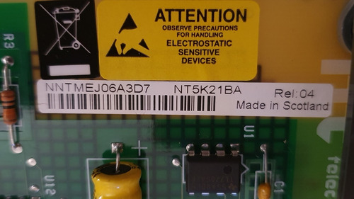 Tarjeta De Tonos Mfc Modelo Nt5k21ba Para Conmutador Nortel (Usado)