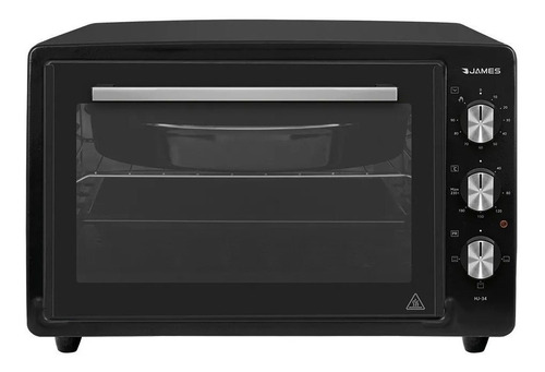 Horno Electrico James Hj 34 Negro Sobre Mesa 1300 W Albion