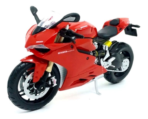 Miniatura Ducati 1199 Panigale Vermelho Maisto 1/12