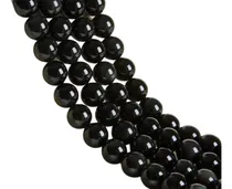 Comprar Obsidiana Tira Abalorios Para Bisutería 6 Mm