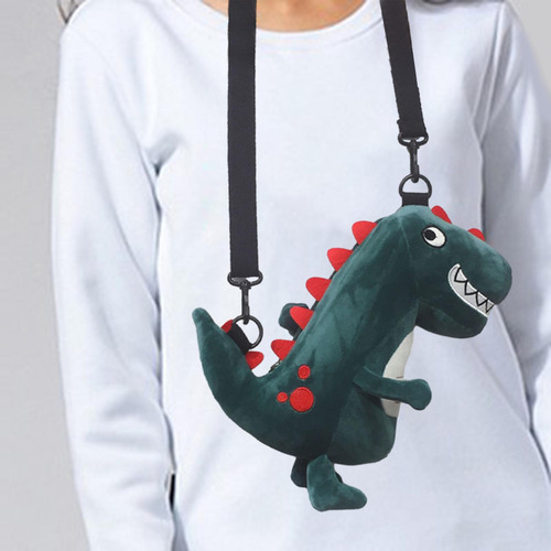 Bolso De Hombro De Dinosaurio Para Mujer, Bolso De Hombro