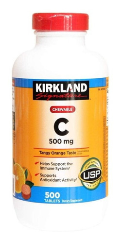 Vitamina C Masticable 500 Mgs 