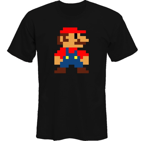 Remeras Super Mario Bros Pixel Retro *mr Korneforos*