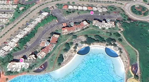 Casa En Venta J- 41 En Fracc. Crystal Lagoons Veracruz Con 3 Recamaras Alberca En La Privada
