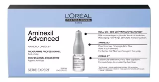 Ampolletas Loreal Aminexil Advanced 10x6ml Omega 6