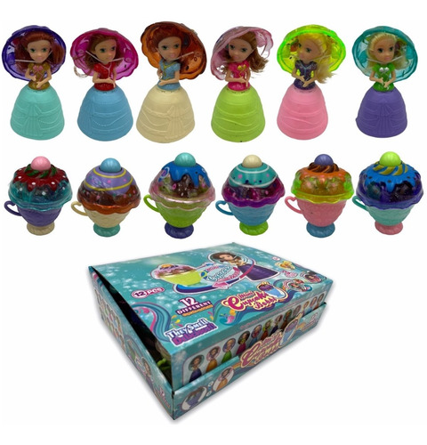 Coleccion  X 6 Muñecas Mini Cupcakes Bobbi  Juguete Niñas