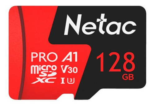 Cartão Memoria Micro Sd 128gb Extreme Pro Netac C Adaptador