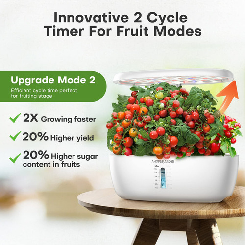 Sistema Cultivo Hidroponico Jardin 12 Vainas Kit Germinacion