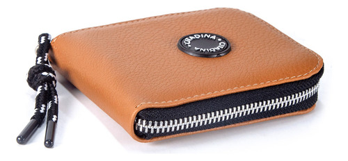Billetera Tarjetero Citadina Mujer Moda Con Cierre Yoko Color Suela Diseño De La Tela Pu Graneado