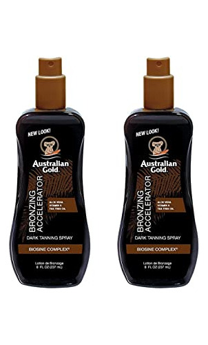 Gel En Aerosol Australian Gold Accelerator Con Bronceador, 8