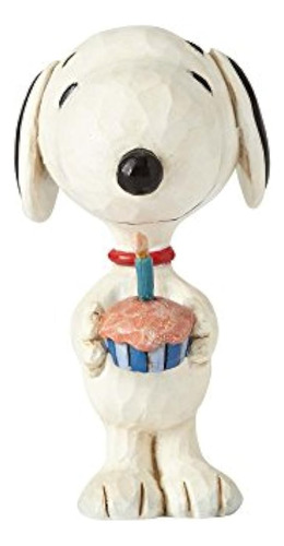 Enesco Peanuts By Jim Shore Snoopy Birthday Mini Figura, 3 P