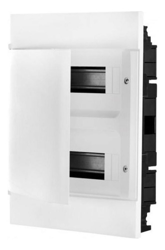 Quadro Distribuicao Embutir Pvc 24 Disjuntores Practibox