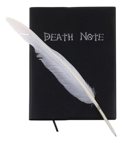 Nova Death Note Cosplay Notebook & Pena Caneta Livro Animaçã