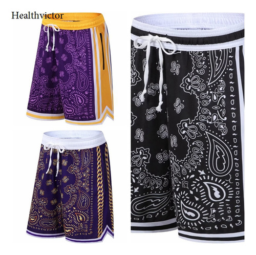 Pantalones Cortos Deportivos Holgados De Baloncesto De Moda