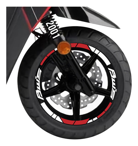 Stickers Reflejantes Para Rin De Moto Yamaha Bws Nid 2001