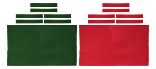 2x Paño De De Billar 9ft Accesorios De Fieltro