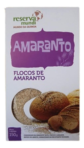 Amaranto Em Flocos Reserva Mundi 150g