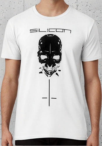 Remera ¡culpa! - Silicio (negro, En La Parte Posterior) Algo