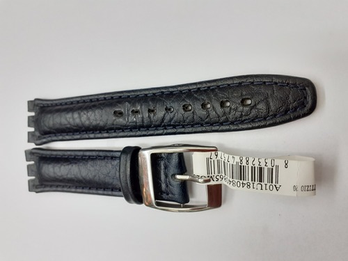 Malla Morellato Para Reloj Swatch Crono Azul U1840.65.20mm