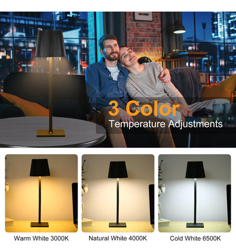 Bh Para Lámpara De Escritorio Led Moderna Con Control Y 3
