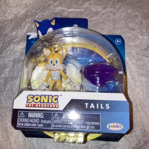 Boneco Tails 6 cm Figura Sonic Colecionável Filme - Loja Zuza Brinquedos