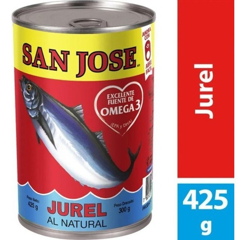 Jurel San José 425gr En Conserva Pack X 6 Un. / S0600