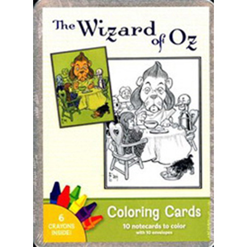 The Wizard Of Oz  (coloring Cards)