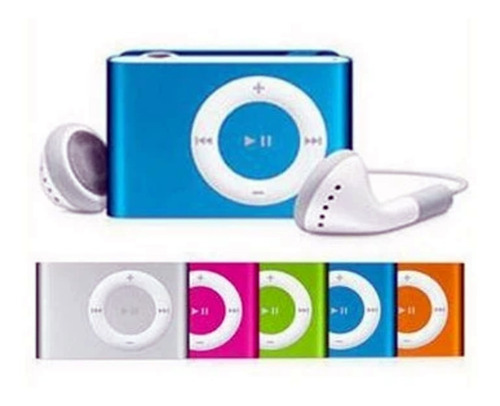 Imagen 1 de 1 de Reproductor Mp3 De Musica Con Cable Usb Audifanos