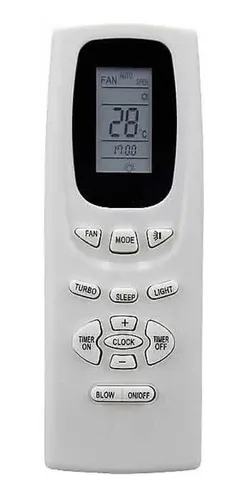 comprar Control Yk1f Aire Acondicionado Sanyo Philco Sigma Noblex