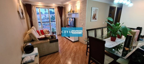 Imagem 3 de 15 de Apartamento Com 3 Dormitórios À Venda, 66 M² Por R$ 360.000,00- Ponte Grande - Guarulhos/sp - Sp806