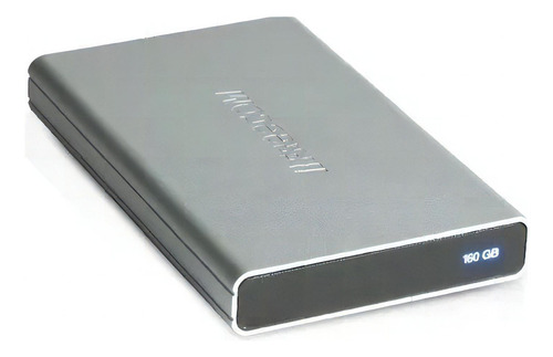 Freecom External Hd Led 160GB 2.5' gris portátil de aluminio