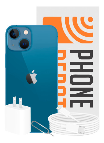 Apple iPhone 13 Mini 256 Gb Azul Grado B (Reacondicionado)
