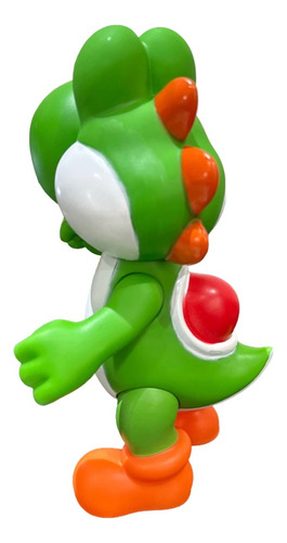 Super Mario Bros Figura Yoshi Coleccionable De 23cm Altura
